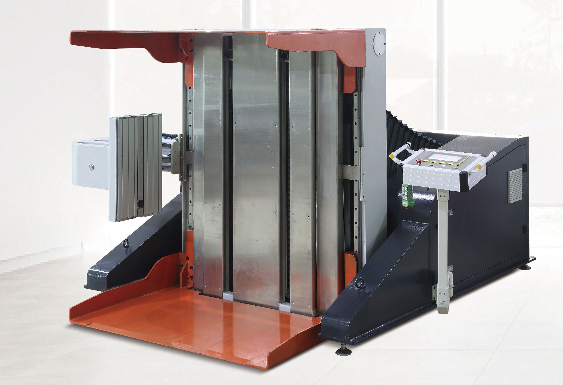 Mesin Perputaran Tumpukan Kertas Otomatis dengan Jogger untuk Pembalikan dan Penyortiran Kertas